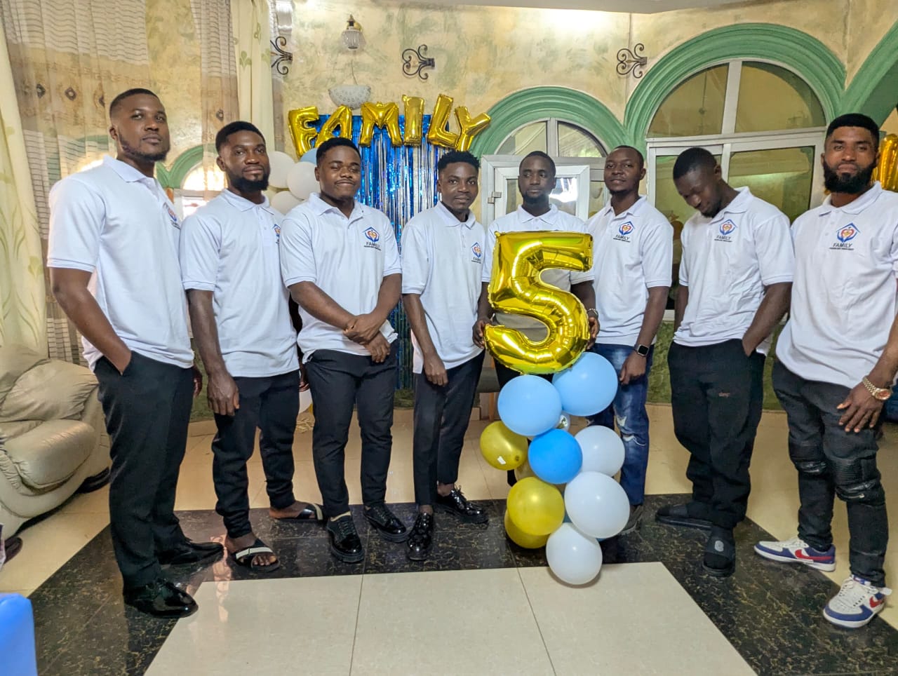 Men's team anniversary